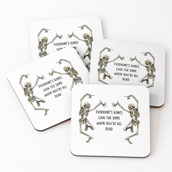 Item preview, Skeleton Quote Funny Gothic Skeleton Design Equality designed and sold by Lumennyxart.