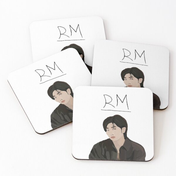 Item preview, RM (Rap Monster) of BTS drawing designed and sold by QMingWoo.