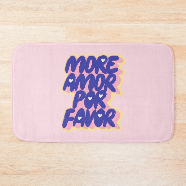 Item preview, More Amor Por Favor -  Aesthetic Classy Spanglish Quote designed and sold by nineFlorals.