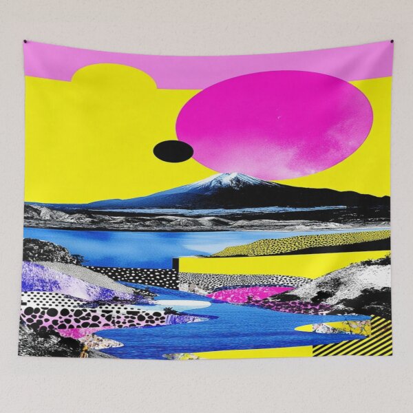 Item preview, Mount Fuji: 8-Bit Bliss designed and sold by Overthinker9.