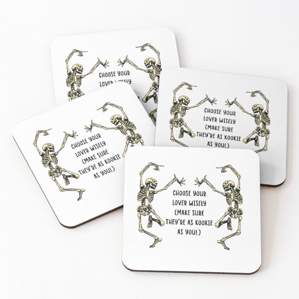 Item preview, Lovers Skeleton Quote Funny Gothic Skeleton Design Equality designed and sold by Lumennyxart.