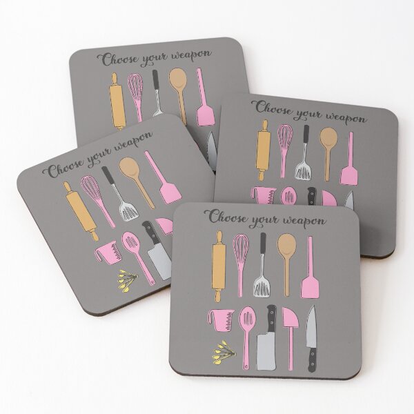 Item preview, Choose Your Weapon, kitchen utensils chef gift designed and sold by Shedronpanda.