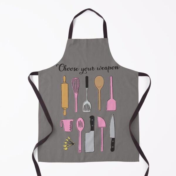 Item preview, Choose Your Weapon, kitchen utensils chef gift designed and sold by Shedronpanda.