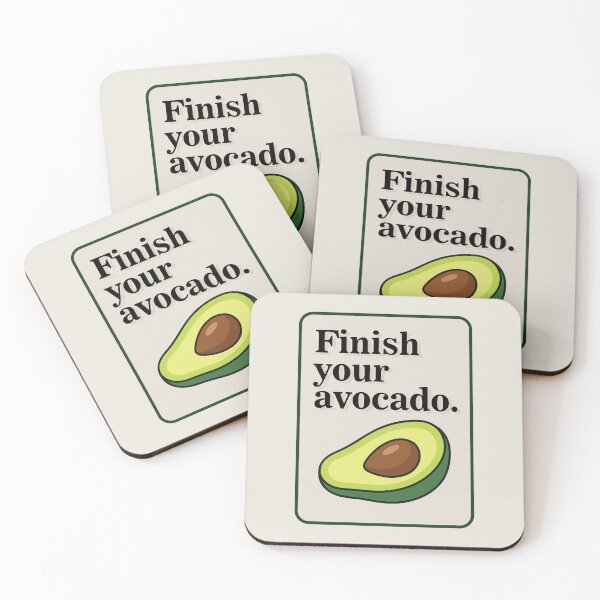Item preview, Finish Your Avocado designed and sold by SweetLog.