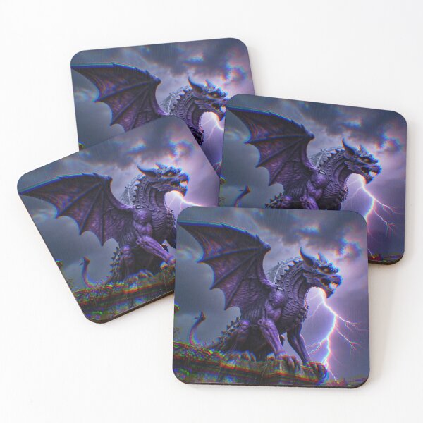 Item preview, Purple Lightning Gargoyle Graphic designed and sold by Express210.