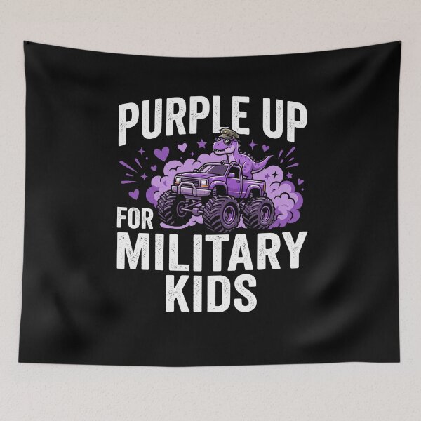 Item preview, Purple Up For Military Kids Military Child Family Support designed and sold by SofenArt.