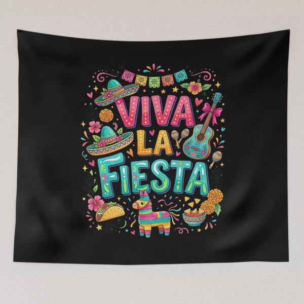 Item preview, Viva La Fiesta Mexican Party Celebration Cinco De Mayo designed and sold by SofenArt.