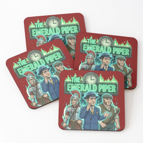 Item preview, The Sopranos Family Cuties: 3 O’CLOCK // THE EMERALD PIPER // A Family of Spirits designed and sold by CleverCulture.