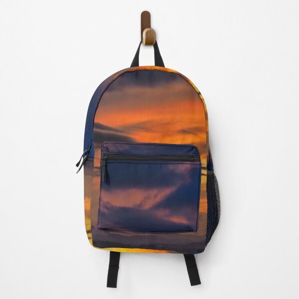 Item preview, Vibrant Sunset Over Brisbane City Skyline designed and sold by pcole123.