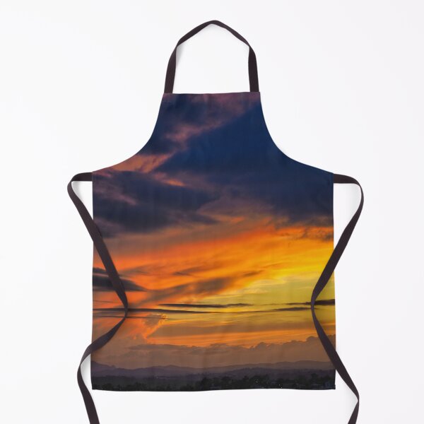 Item preview, Vibrant Sunset Over Brisbane City Skyline designed and sold by pcole123.
