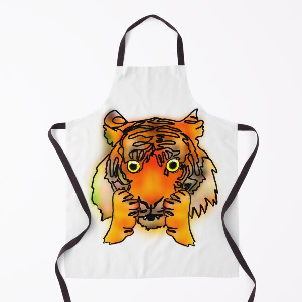 Item preview, Maple the Tiger shocked emoji - animalz  designed and sold by Ashley’sAnimalz.