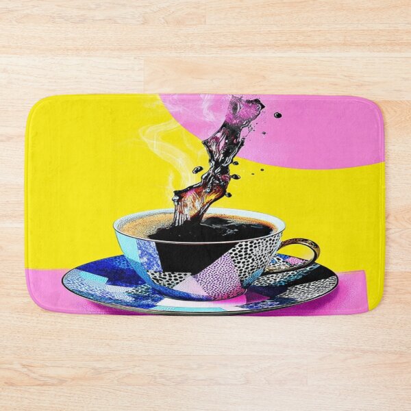 Item preview, Caffeine Chaos in a Polka-Dot Cup designed and sold by Overthinker9.
