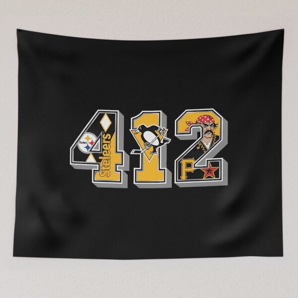 Item preview,  Area Code 412 Sports Teams For Pittsburgh Kids Gif designed and sold by yumeokoete.