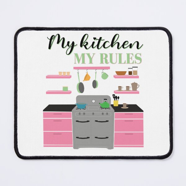Item preview, My kitchen my rules, vintage kitchen designed and sold by Shedronpanda.