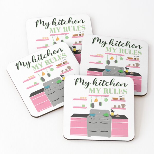 Item preview, My kitchen my rules, vintage kitchen designed and sold by Shedronpanda.