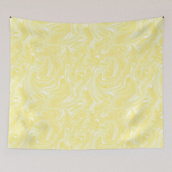 Item preview, lemon yellow marble pattern designed and sold by victorian-era-frog.
