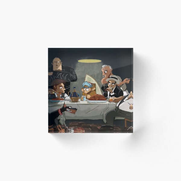Wrong Place Acrylic Block