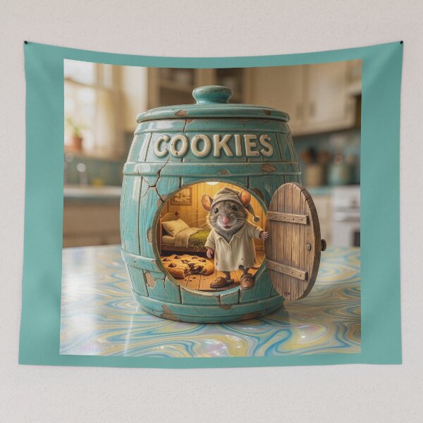 Item preview, Audacious Mouse Lives in Cookie Jar designed and sold by Tridentulus.