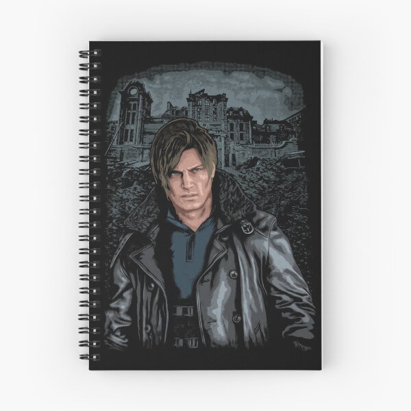 Aperçu de l'œuvre Raccoon City RPD Leon Kennedy Resident Evil 9 Requiem créée et vendue par Power Up Prints.