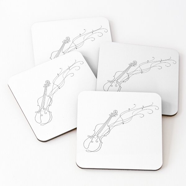 Item preview, Elegant Violin Line Art for Music Lovers designed and sold by BlairWynne.