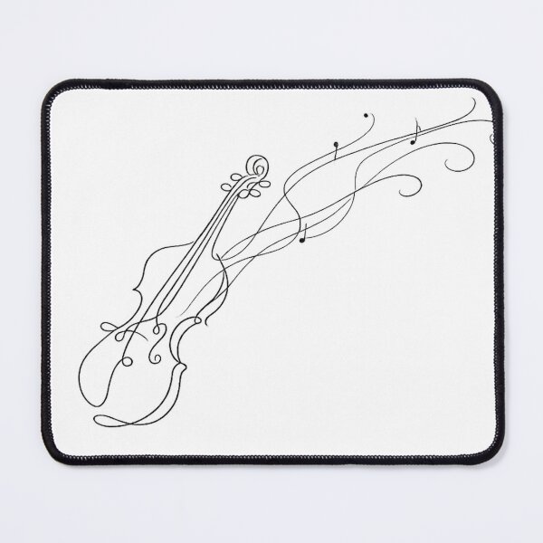 Item preview, Elegant Violin Line Art for Music Lovers designed and sold by BlairWynne.