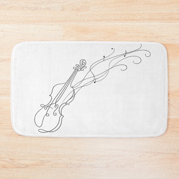 Item preview, Elegant Violin Line Art for Music Lovers designed and sold by BlairWynne.
