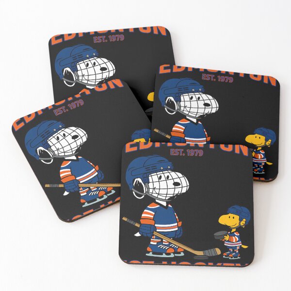 Item preview,  Edmonton Oilers Go Edmonton Snoopy Ice Hockey H012 designed and sold by NightSik.