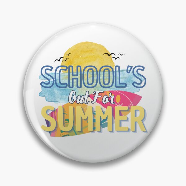 Item preview, School's Out For Summer Vacay Mode Beach Vibes designed and sold by VibranPalette.