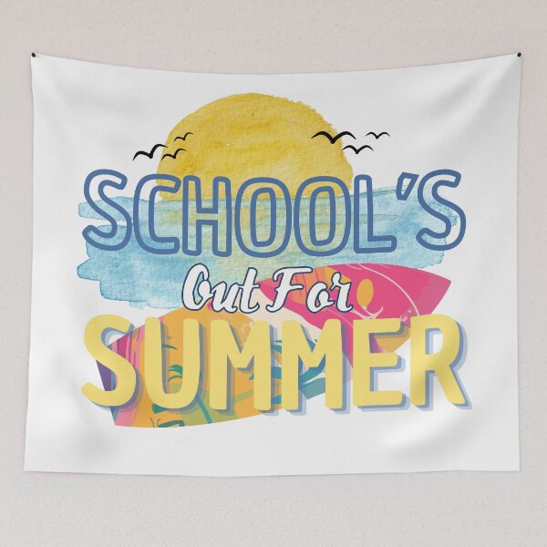 Item preview, School's Out For Summer Vacay Mode Beach Vibes designed and sold by VibranPalette.