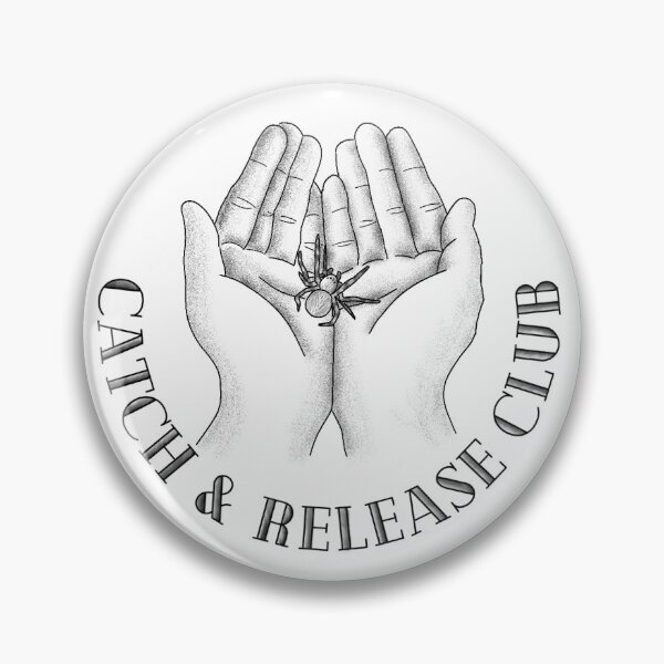 Item preview, Catch & Release Club - Spider Saver Aesthetic Sticker designed and sold by Emma Gagne.