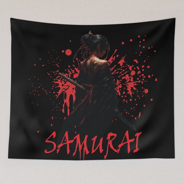 Artikelvorschau, Samurai – Walk Alone entworfen und verkauft von ROASTORE.