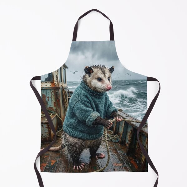 Item preview, Possum Battles the North Sea designed and sold by Tridentulus.
