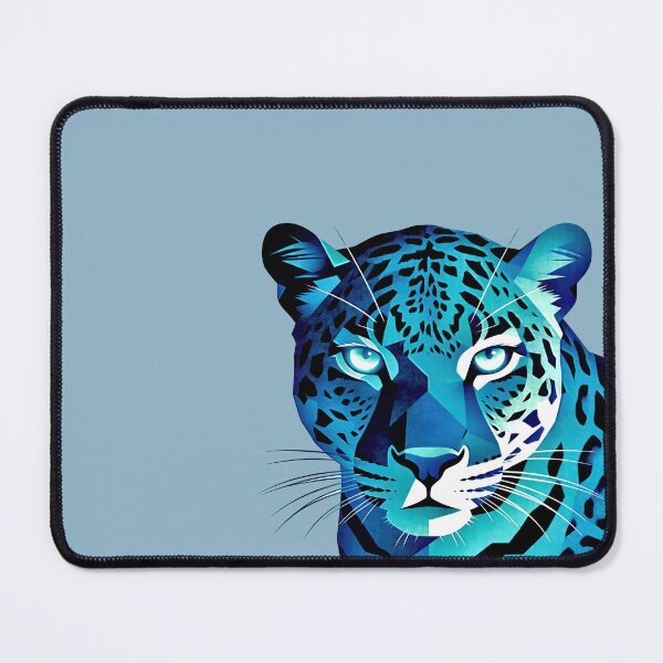Item preview, Blue leopard designed and sold by Javier Narváez Solarte.