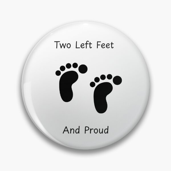 Item preview, Two Left Feet And Proud designed and sold by Leftyshop.