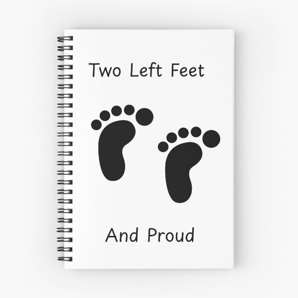 Item preview, Two Left Feet And Proud designed and sold by Leftyshop.