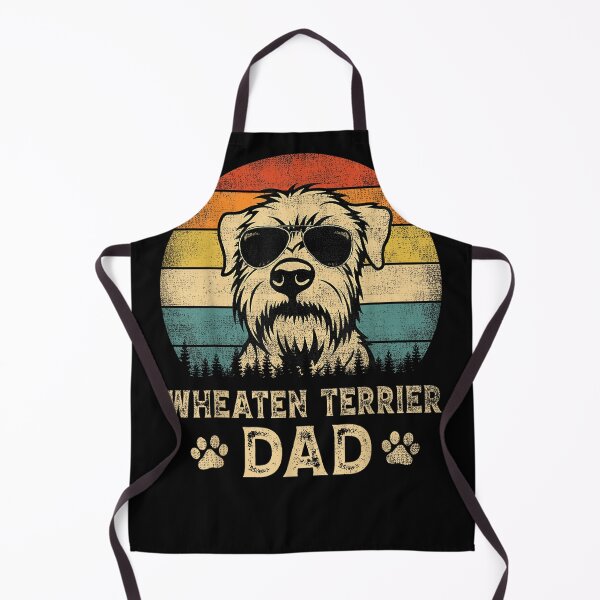 Item preview, Wheaten Terrier Dad Dog Lovers Father's Day Vintage designed and sold by goombi-creative.