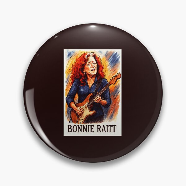 Artikelvorschau, Bonnie Raitt, weibliche Bluesgitarristin entworfen und verkauft von LavenderAndRage.