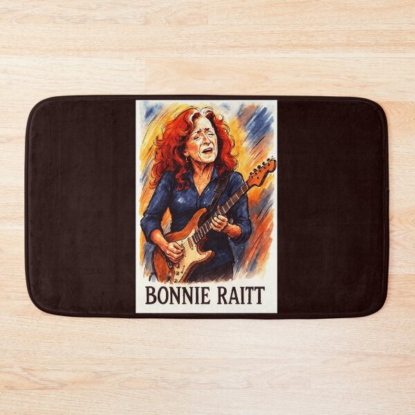 Item preview, Bonnie Raitt Female Blues Guitarist designed and sold by LavenderAndRage.