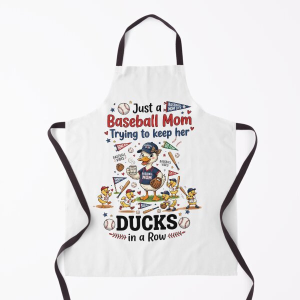 Item preview, Just a Baseball Mom Trying to Keep Her Ducks in a Row Cute Game Day Duck Design designed and sold by Winarrts.