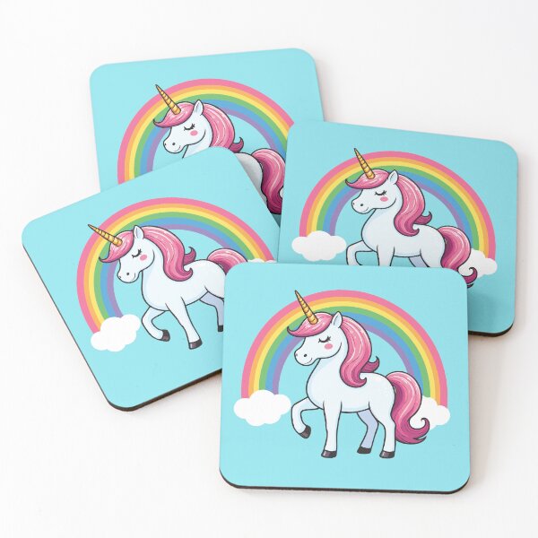 Item preview, Rainbow unicorn designed and sold by clark_designs.