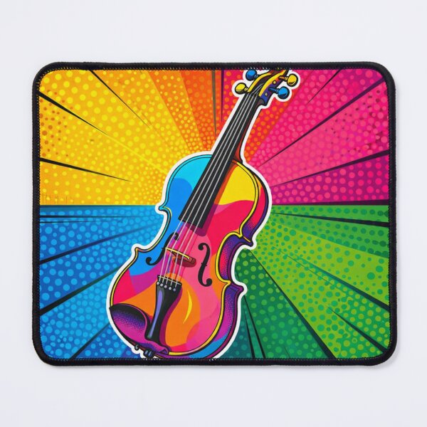 Item preview, Colorful Violin Sticker Pop Art Music Lover Gift designed and sold by BlairWynne.