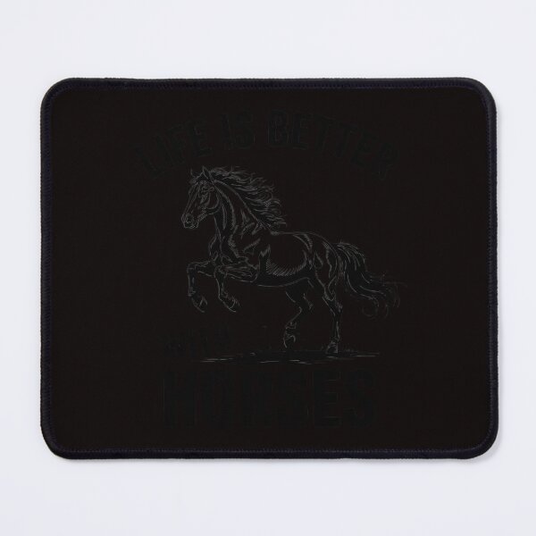 Item preview, Life Is Better With Horses Horseback Riding designed and sold by Hybrid-Mind.