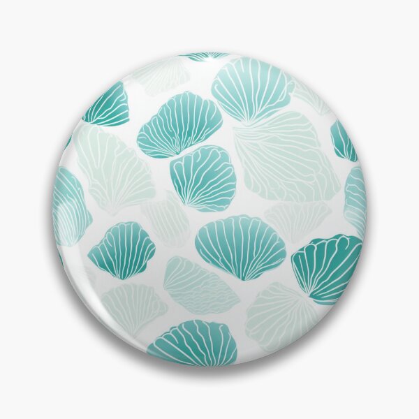 Item preview, Shell inspired blue - pretty summer pattern designed and sold by EliteShadow.