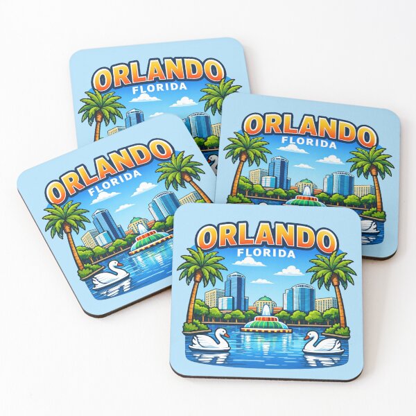Item preview, Orlando, Florida - Lake Eola designed and sold by Myra365Art.