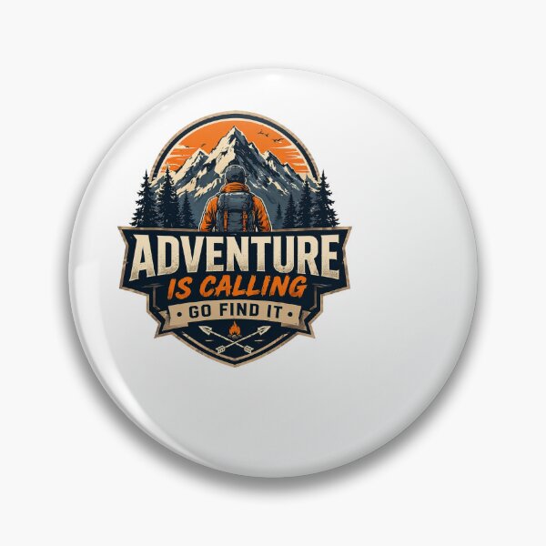 Item preview, Adventure is Calling – Explore the Wilderness designed and sold by Combat Skies.