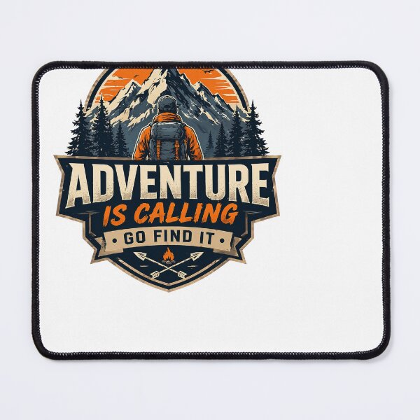 Item preview, Adventure is Calling – Explore the Wilderness designed and sold by Combat Skies.