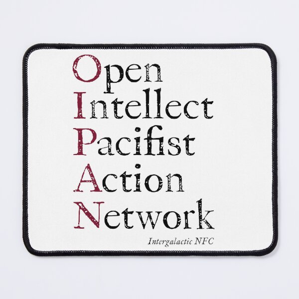 Item preview, Open Intellect Pacifist Action Network OIPAN Dungeon Crawler World designed and sold by Fire Brandy.