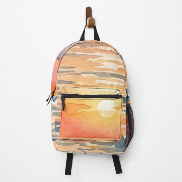 Item preview, Watercolor Sunset Cove: A Summer Vacation Journey designed and sold by VibranPalette.