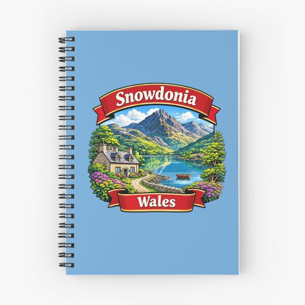 Item preview, Snowdonia, Wales - Mountain Lake designed and sold by Myra365Art.