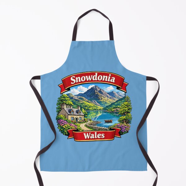 Item preview, Snowdonia, Wales - Mountain Lake designed and sold by Myra365Art.